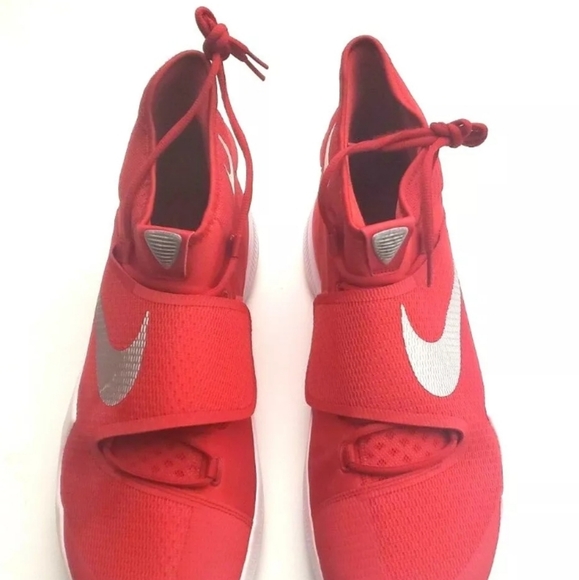 Size Mens US 12/UK11 Nike Zoom Hyperrev 2015 University Red TB Basketball Shoes - Picture 2 of 9